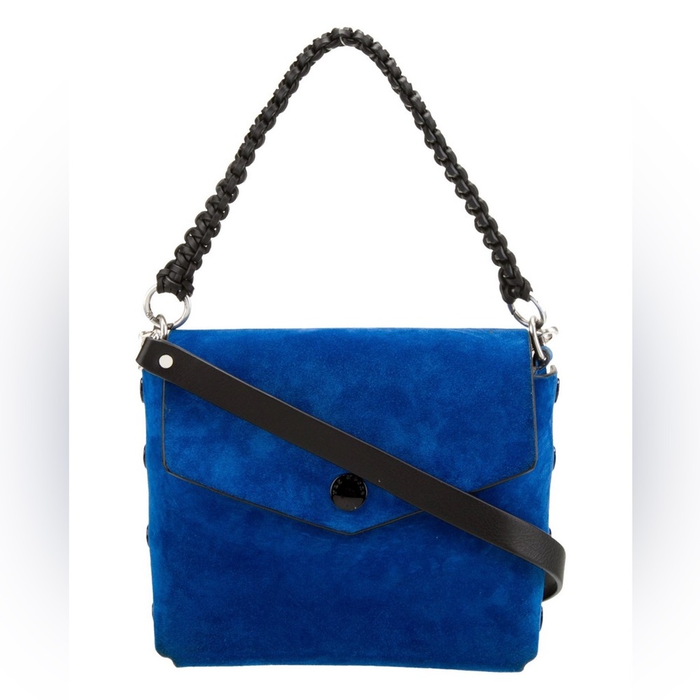 Rag & Bone Atlast Blue Suede Bag